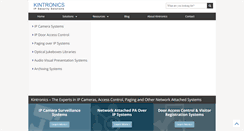 Desktop Screenshot of kintronics.com